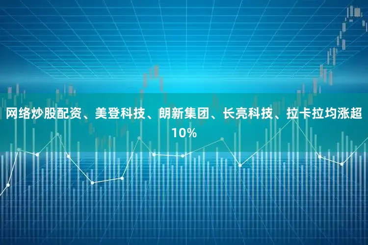 网络炒股配资、美登科技、朗新集团、长亮科技、拉卡拉均涨超10%